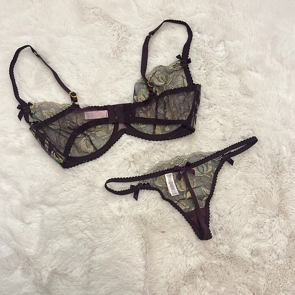 Agent Provocateur Bra&Panties Set💜💚💙🩷🧡 - Picture 6 of 14